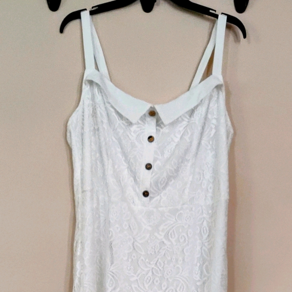 Long White Summer Dress